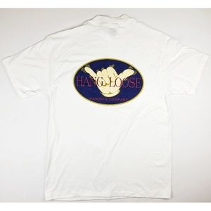 Vintage Shirts - Vintage Single Stitch Hawaii Hang Loose T Shirt Vintage Shirts - Vintage Single Stitch Hawaii Hang Loose T Shirt